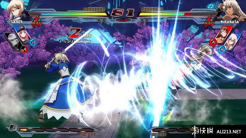 Nitro+爆裂：女主角大乱斗（Nitroplus Blasterz: Heroines Infinite Duel）v1.0两项修改器MrAntiFun版下载