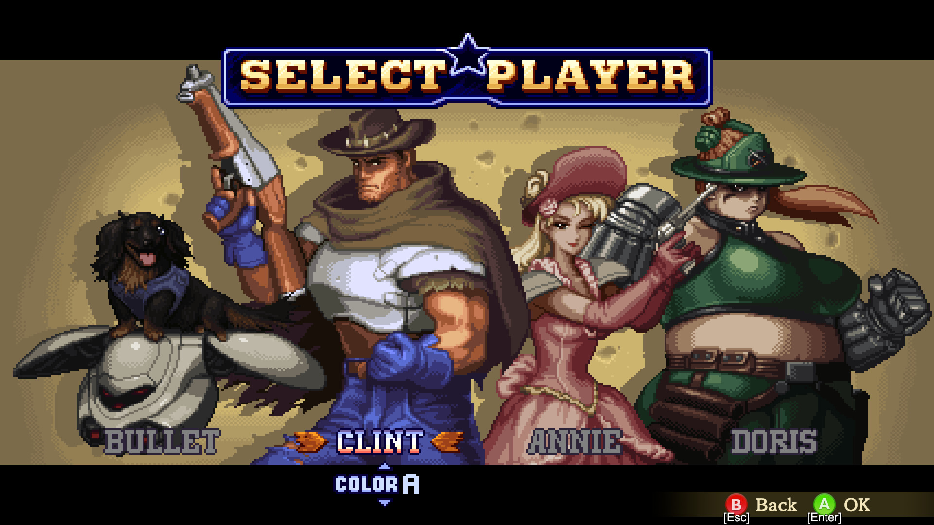 荒野双枪：重装上阵(Wild Guns Reloaded）v1.0.1四项修改下载