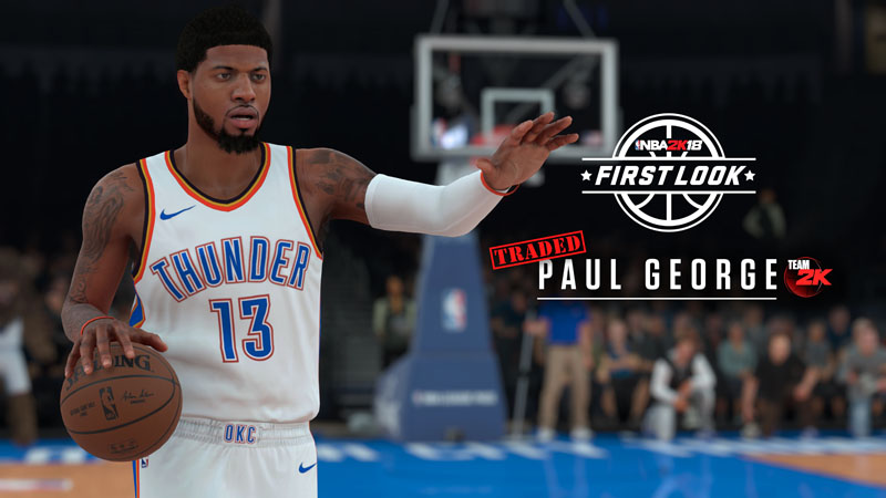 NBA 2K18（NBA 2K18）开拓者双枪CJ利拉得黑色球衣照片补丁MO下载