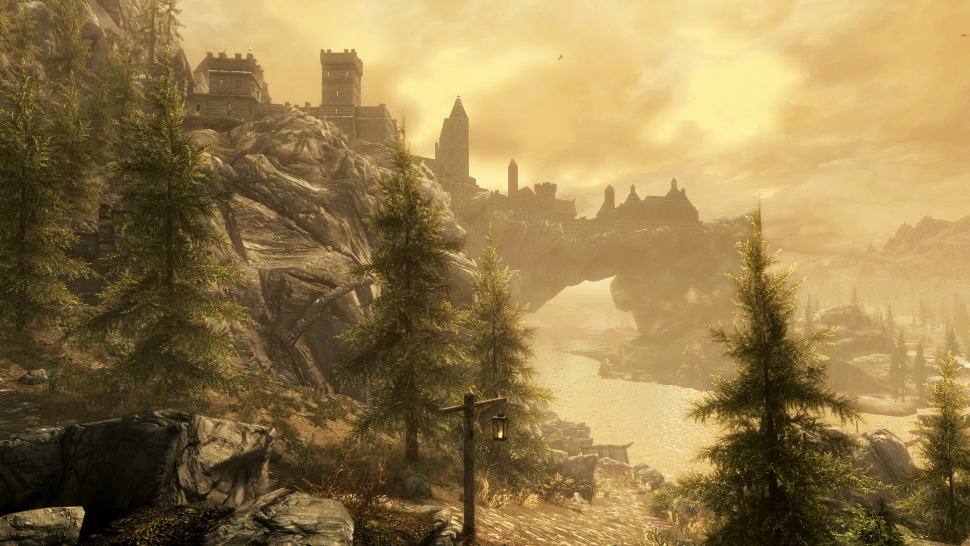 上古卷轴5：天际重制版（The Elder Scrolls V: Skyrim Special Edition）照片级风景地貌材质包下载