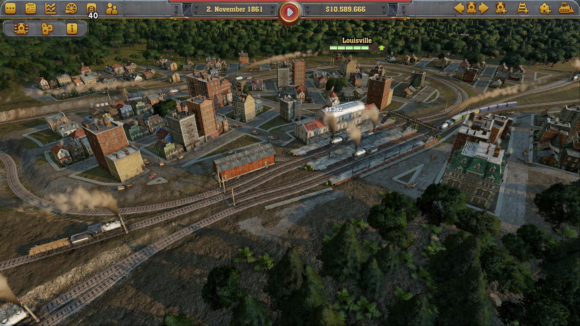 铁路帝国（Railway Empire）v1.9.0三项修改器MrAntiFun版下载