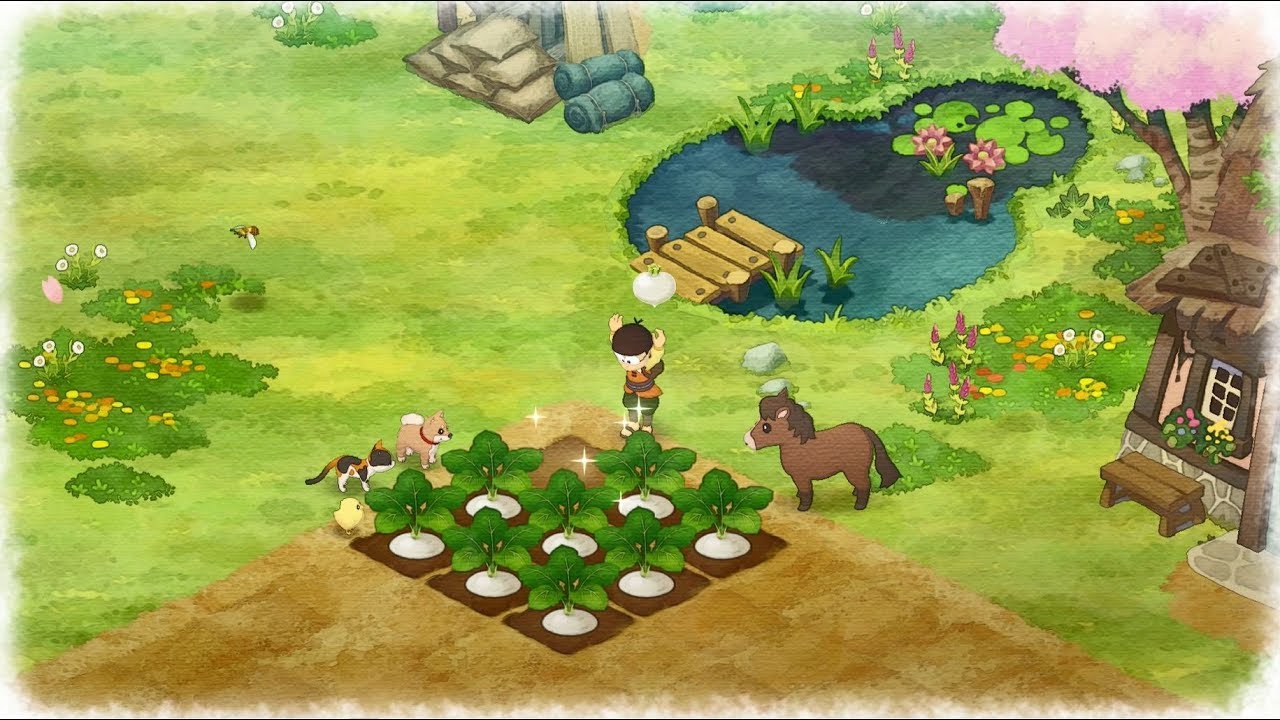 哆啦A梦：牧场物语（DORAEMON Story of Seasons）去钓鱼限制+5倍好感MOD下载