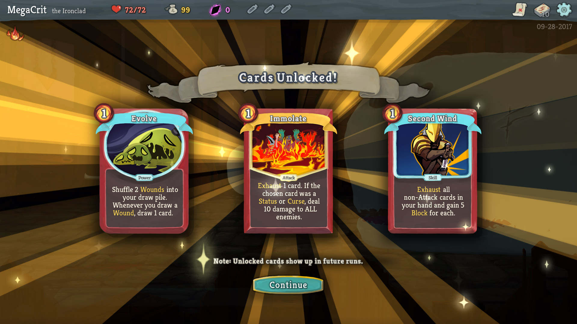 杀戮尖塔（Slay the Spire）v2019.11.17二项修改器MrAntiFun版下载