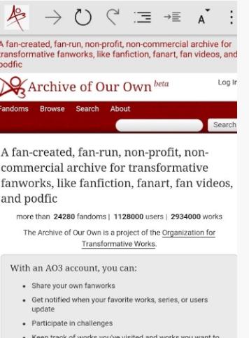 ao3官网链接中文版是什么?ao3官网便捷入口在哪里？