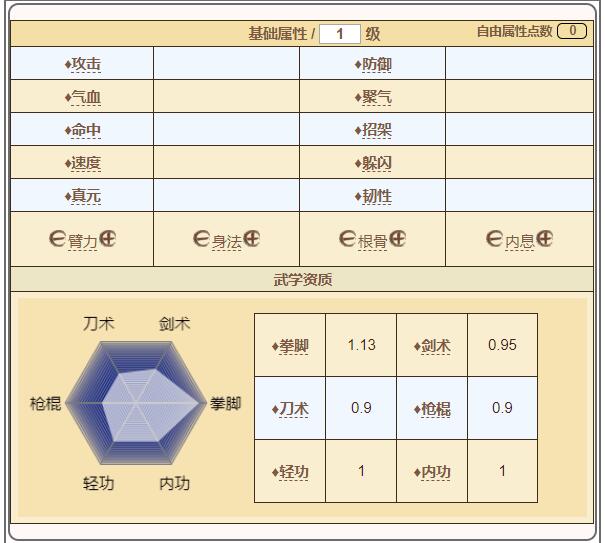 《烟雨江湖》萧佩吟属性介绍