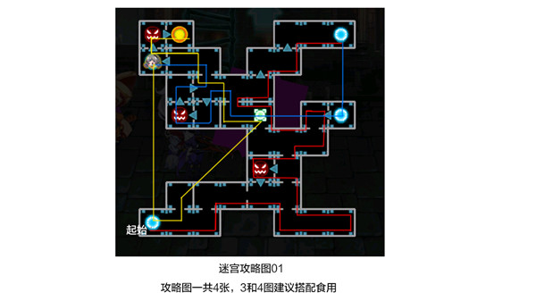 崩坏学园2夜与轮回的迷宫攻略大全，夜与轮回的迷宫通关路线图[多图]图片3