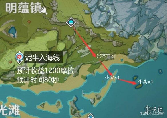 原神锄大地最优路线图推荐 原神锄大地怎么走