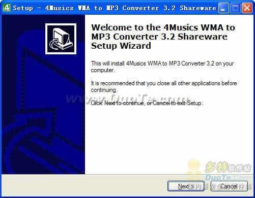 4Musics WMA to MP3 Converter下载