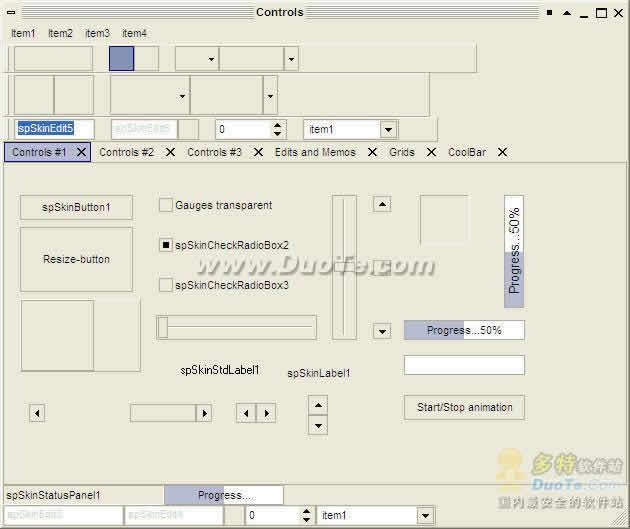 DynamicSkinForm VCL for Delphi 6下载