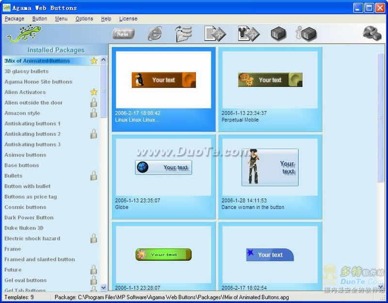 MP Software Agama Web Menus Pro下载