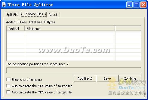 Ultra File Splitter下载