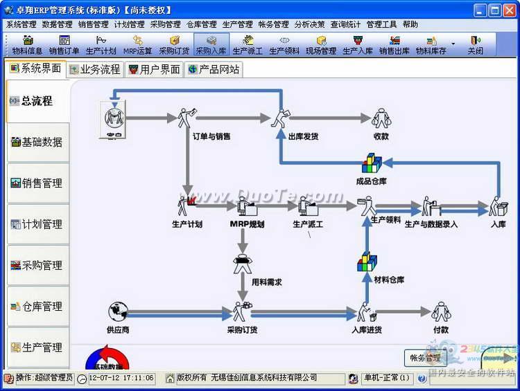 卓翔ERP系统下载