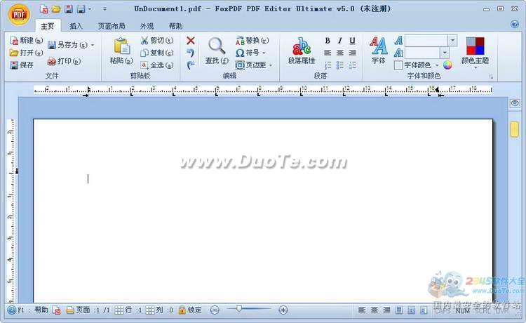 PDF编辑器 (FoxPDF PDF Editor Ultimate)下载