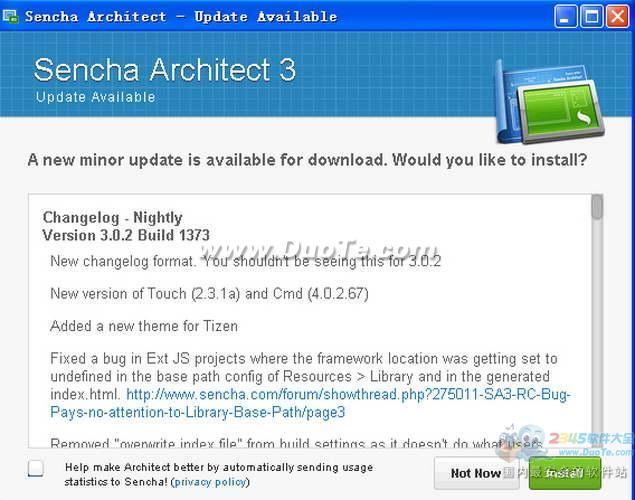 Sencha Architect 3下载