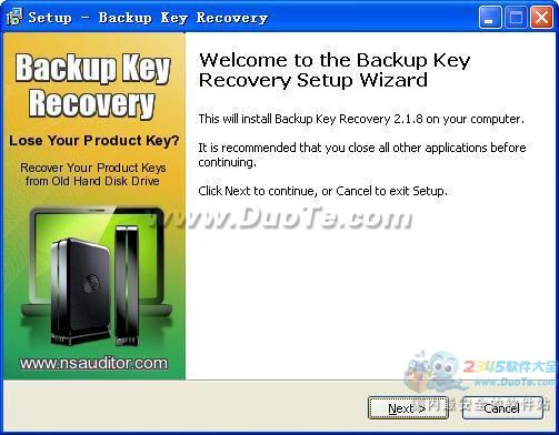 Backup Key Recovery(备份密码恢复)下载