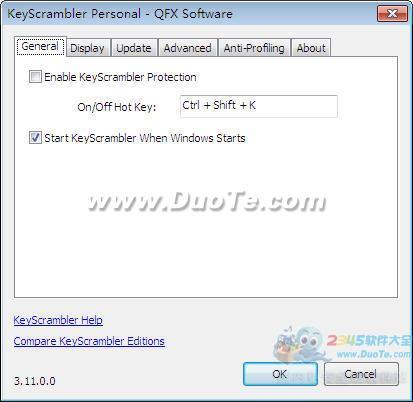 KeyScrambler Personal (键盘防记录保护工具)下载