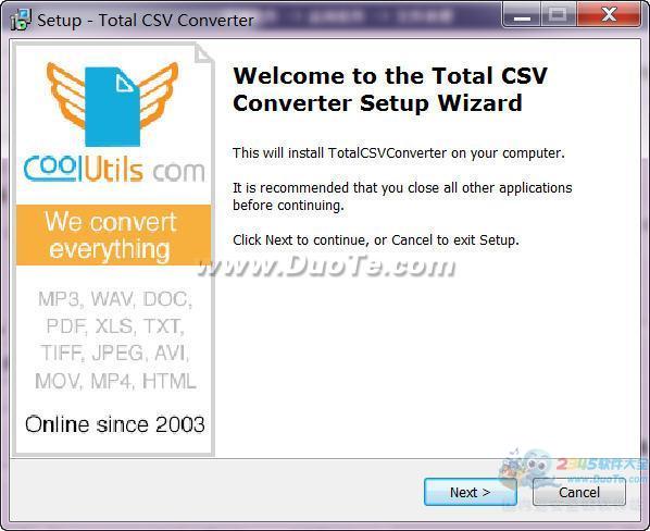 Total CSV Converter(万能CSV转换器)下载