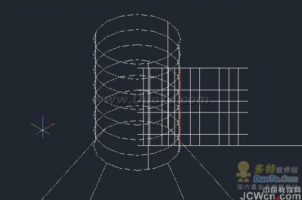 AutoCAD三维建模之弧叉形十字螺丝刀头制作