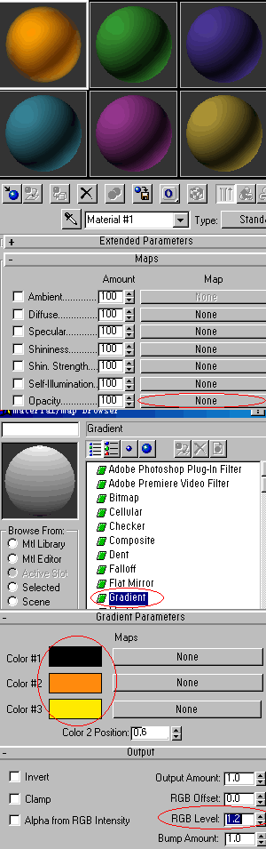 3D MAX特效：光芒四射的文字