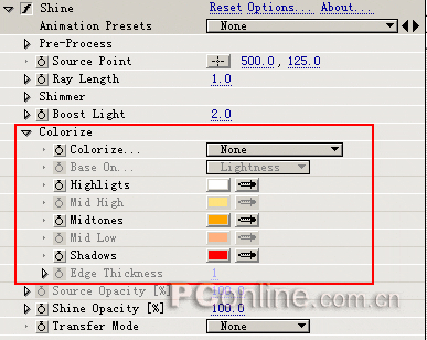 After Effects 实例教程之云层光线流动