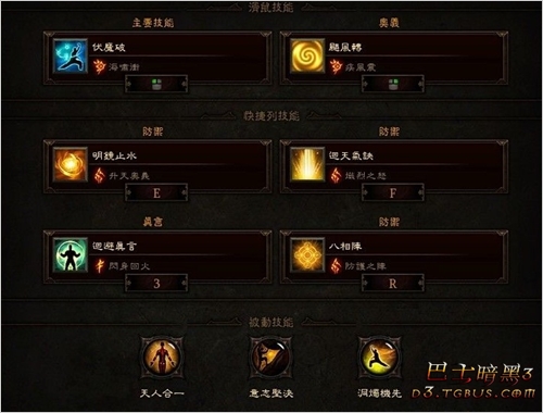 暗黑3简单有效的武僧单刷Build