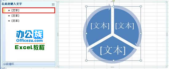 框里输入相应的文字