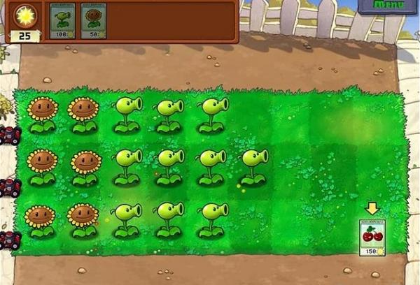 《植物大战僵尸》第一关游戏攻略