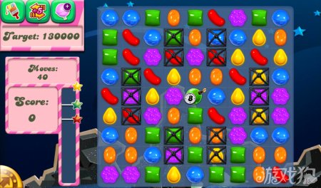 《糖果粉碎传奇Candy Crush Saga》96,97,98,99,100关过关攻略