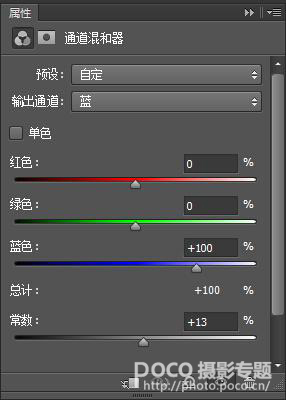 PS暗色调人像后期色调教程