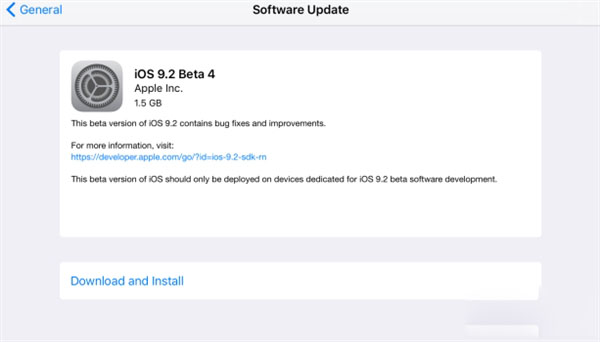 iOS9.2 beta4怎么样？好用吗