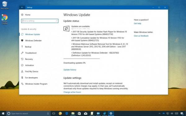 Windows 10版本（包括非支持版本）获得更新