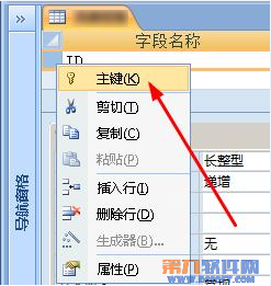 这招妙哉！Access如何在字段定义主键