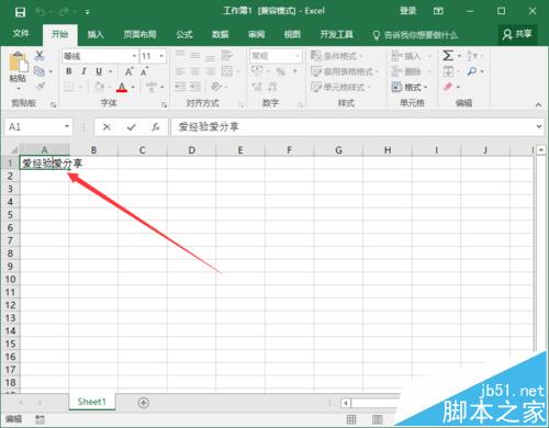 Excel2016表格中的文字怎么设置自动换行? 看看吧