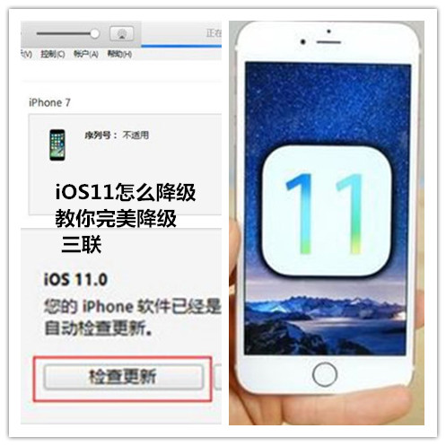 iOS11怎么降级？教你完美降级