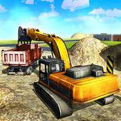 沙挖掘机卡车模拟3D