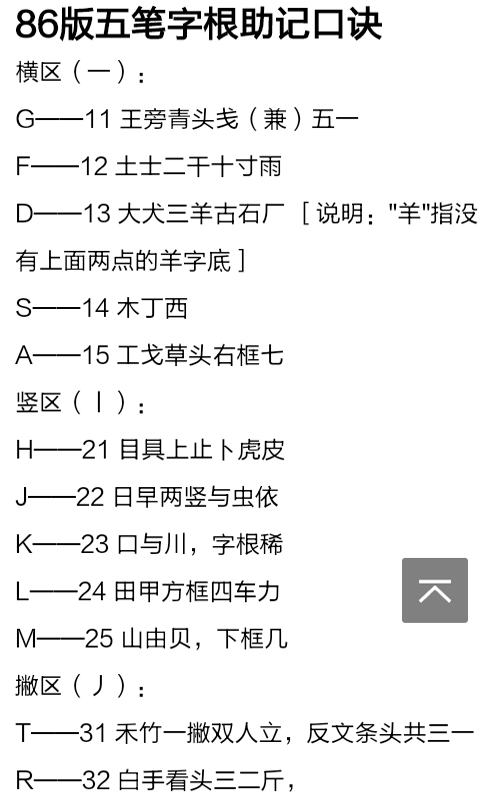 学习五笔字根软件截图2