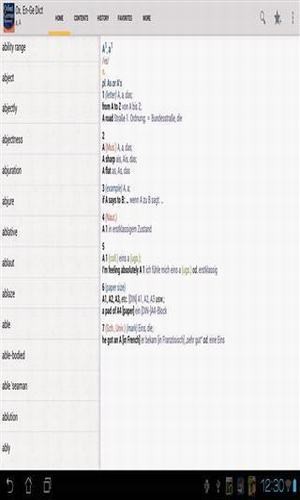 牛津德语词典软件截图2