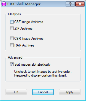 CBX Shell(压缩包缩略图预览器)下载