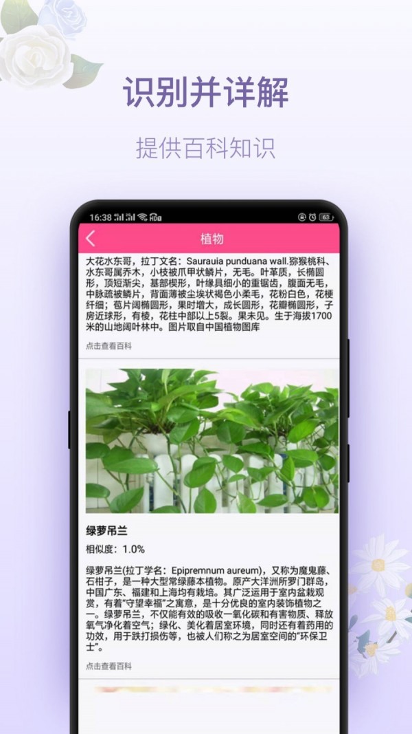 拍照识花神器软件截图3