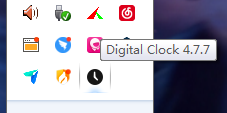 digital clock(桌面数字时钟)下载