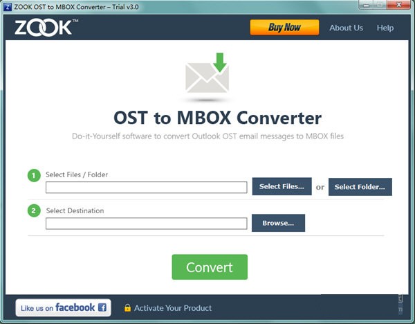 ZOOK OST to MBOX Converter(OST转MBOX转换器)下载