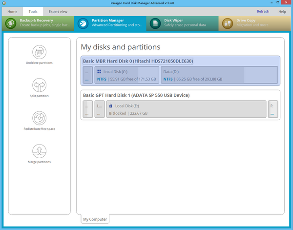 Paragon Hard Disk Manager Advanced下载