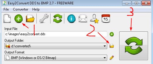 Easy2Convert DDS to BMP(图片格式转换工具)下载