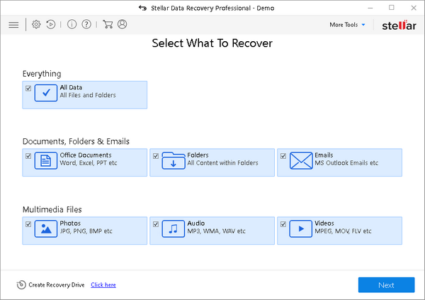 Stellar Data Recovery Professional(数据恢复)下载