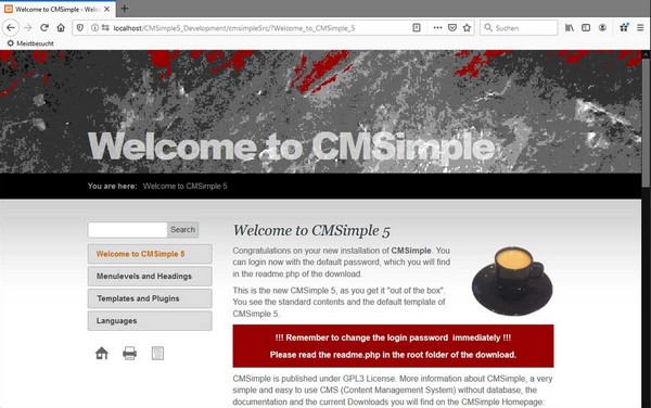 CMSimple(简单内容管理系统)下载