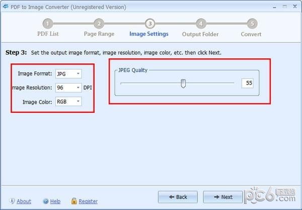 PDFArea PDF to Image Converter(PDF转图片软件)下载