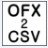 OFX2CSV(QFX转CSV工具)