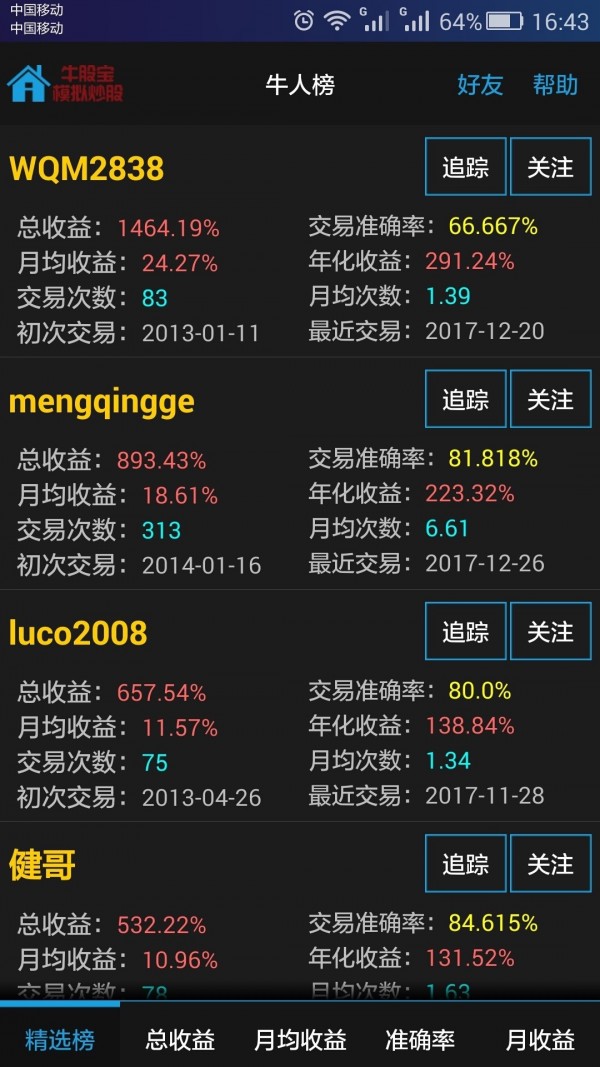 牛股宝模拟炒股软件截图0