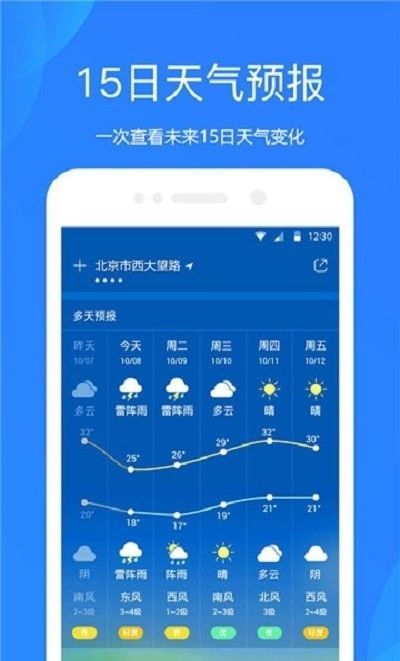 正点天气预报软件截图1