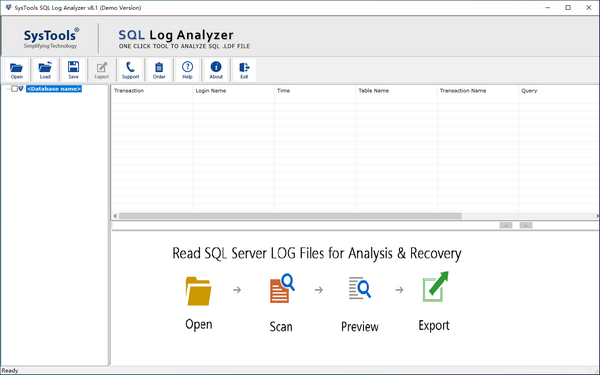 SysTools SQL Log Analyzer(SQL数据库日志分析工具)下载